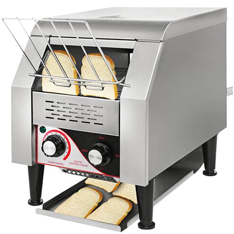 300pcs/h Electric Commercial Conveyor Toaster Restaurant 7 Colors Sandwiches | VEVOR EU