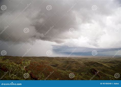 Supercell Storm Formation - Australia Stock Photo - Image of flood ...