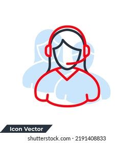 Customer Support Service Icon Logo Vector Stock Vector (Royalty Free) 2191408833 | Shutterstock