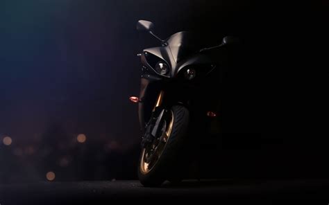 Black sports bike, Yamaha YZF, R1, vehicle, bicycle HD wallpaper ...