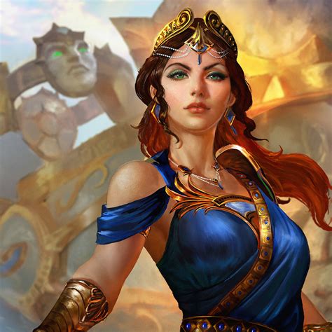 2048x2048 Mastery Skins As Hera Smite 4k Ipad Air ,HD 4k Wallpapers ...