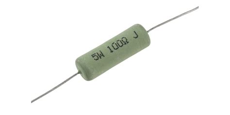 TE Connectivity 100Ω Wire Wound Resistor 5W ±5% EP5W100RJ - RS ...