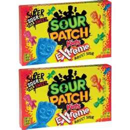 Sour Patch Kids Extreme Sour 99g (3.5oz) Theatre Box 2PK | Woolworths