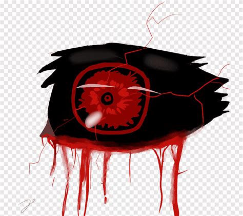 Bleeding eye illustration, Tokyo Ghoul Eye Anime Organ, ghoul, face, color png | PNGEgg