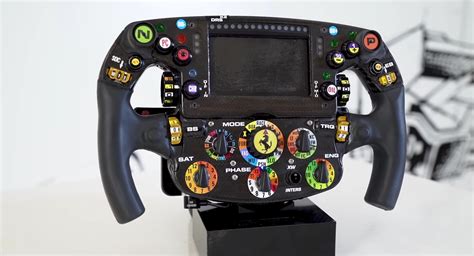 Learn How Ferrari’s Formula 1 Steering Wheel Works With Carlos Sainz Jr. | Carscoops