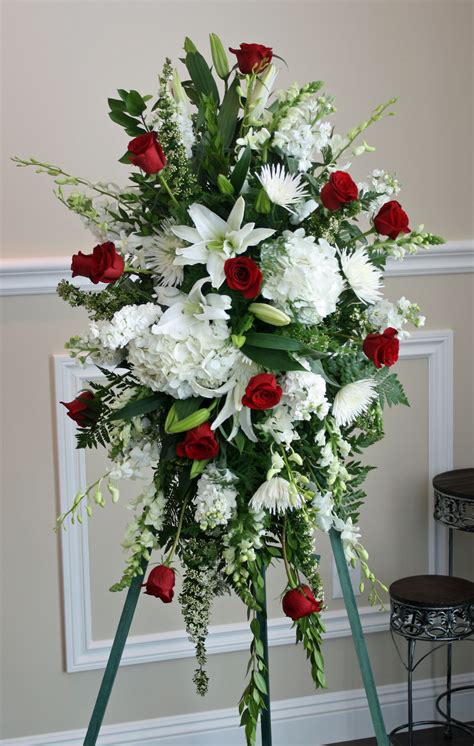 Sprays | Funeral floral arrangements, Funeral flower arrangements ...