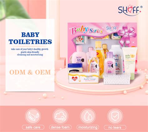 Baby Daily Care Baby Gift Set Featuring A Variety Of Skin Care And Bath ...