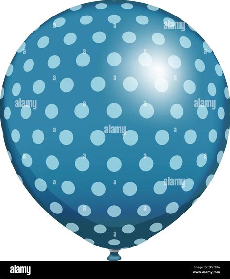 Rubber balloon illustration with simple pattern (realistic Stock Vector Image & Art - Alamy