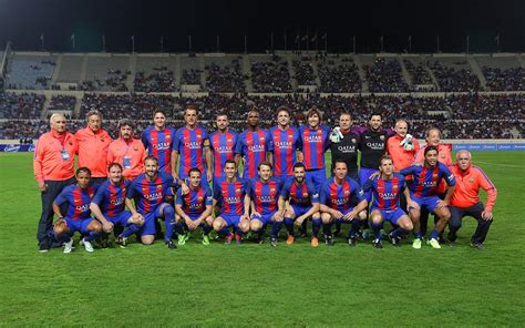 Barça Legends v Real Madrid Leyendas (3-2)