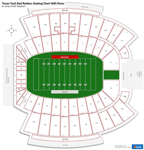 Jones AT&T Stadium Seating Chart - RateYourSeats.com