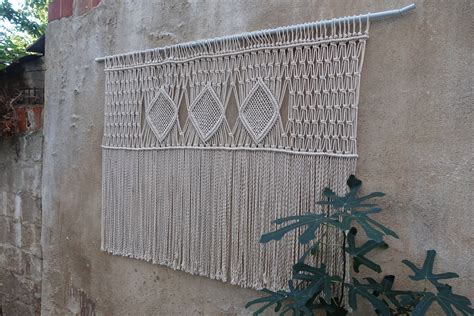 Boho Macrame Headboard Macrame Wall Art - Etsy