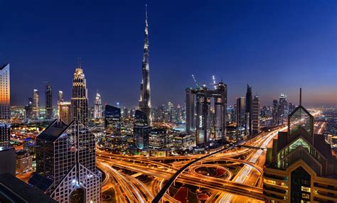 Dubai at Night Wallpapers - 4k, HD Dubai at Night Backgrounds on ...