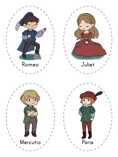 Romeo And Juliet Printable