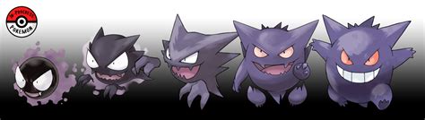 In-Progress Pokemon Evolutions | #092.5 - Gastly posses gas-like bodies that allow...