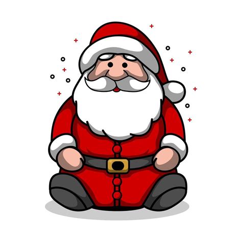 santa claus vector illustration 14000392 Vector Art at Vecteezy