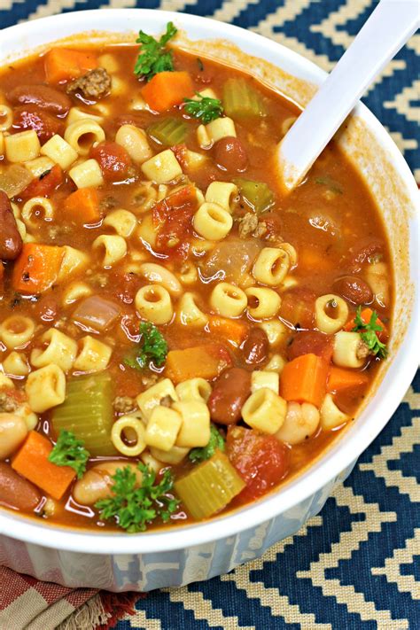 Pasta e Fagioli Soup – X HELLME