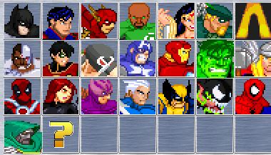 Marvel vs dc roster - tormrs