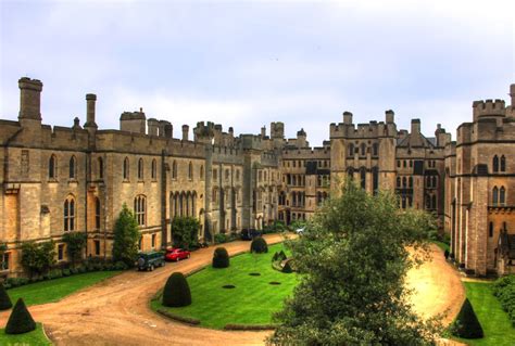 Arundel Castle Courtyard, England