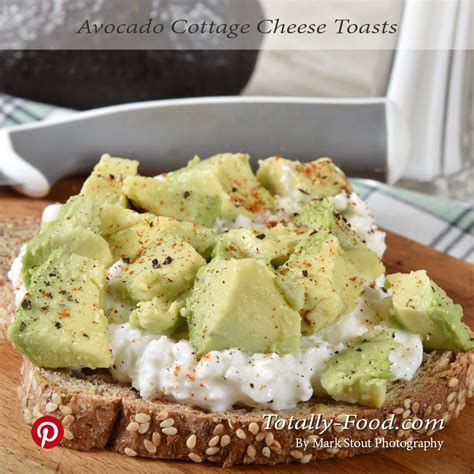 Avocado Cottage Cheese Toasts - Totally Food - Healthy with Danny