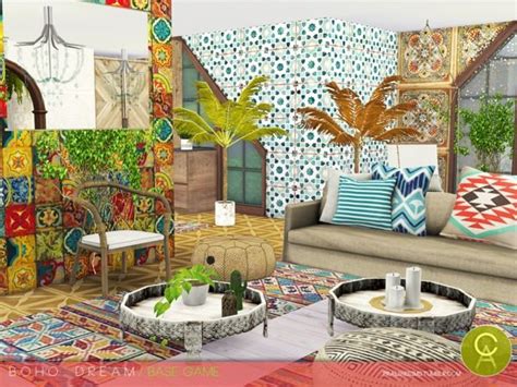 Pralinesims' Boho Dream | Boho house decor, Decor, Modern boho house