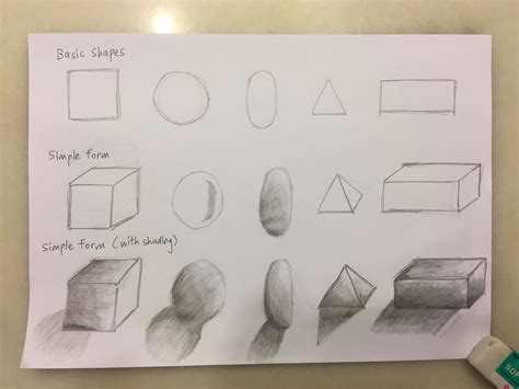 basic shapes drawing pictures - Thought Vlog Image Archive