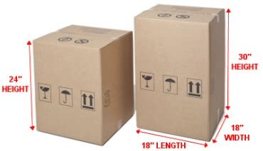 Pack With Boxworks - Large Moving Boxes - Tall and Extra Tall