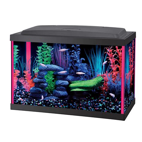 Aqueon LED 5.5 Gallon Pink Aquarium Kit | Petco