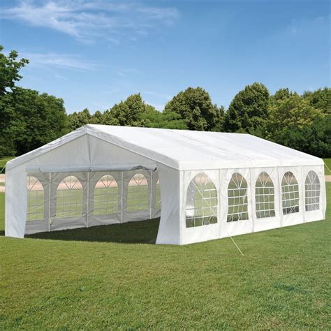 Quictent 16'X32' Party Tent Heavy Duty Wedding Tent Outdoor Gazebo Event Shelter Canopy with 4 ...