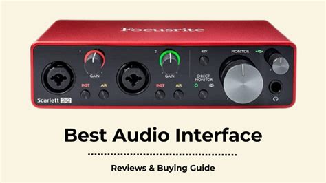 Top Audio Interfaces: Reviews & Recommendations