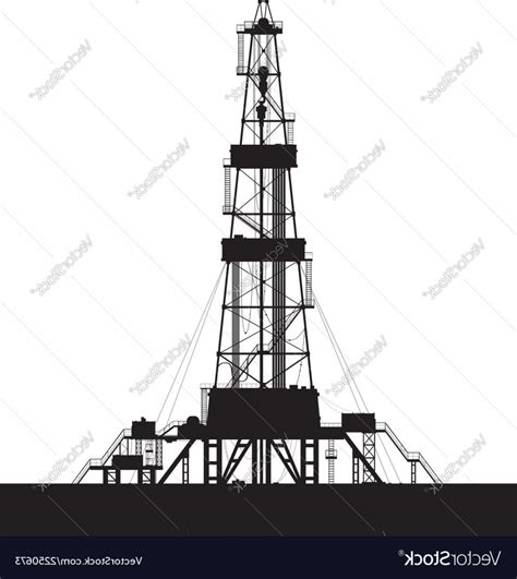 Oil Rig Vector at Vectorified.com | Collection of Oil Rig Vector free for personal use