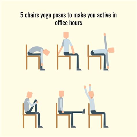 Free Printable Chair Yoga Exercises