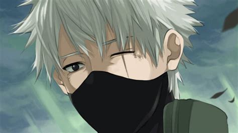 Download Kakashi Hatake Hair Down Wallpaper | Wallpapers.com