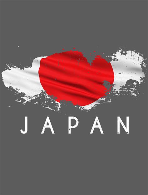 Japan Flag For Men Women Kids - Fan Culture Japanese Digital Art by Mercoat UG ...