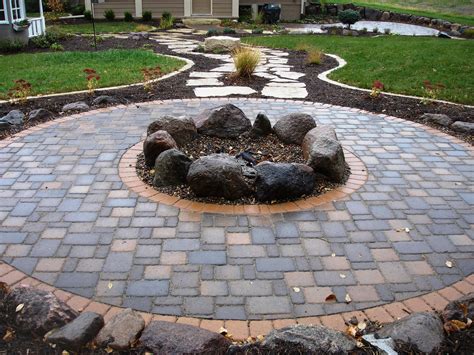 How to make a fire pit with pavers