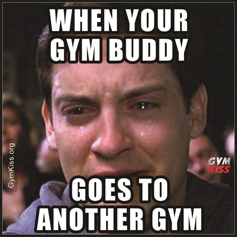 When Your Gym Buddy Goes To Another Gym | Gym buddy, Gym memes funny, Gym memes