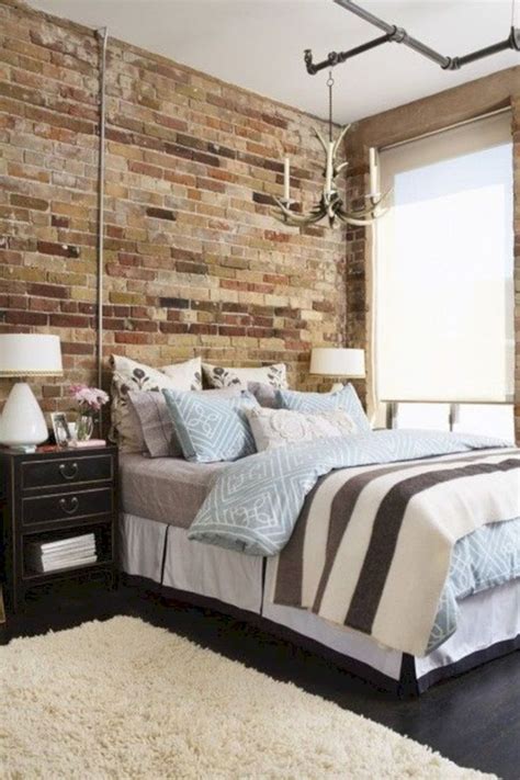 48 Modern Faux Brick Wall Art Design Decorating Ideas For Your Bedroom - ROUNDECOR | Brick ...