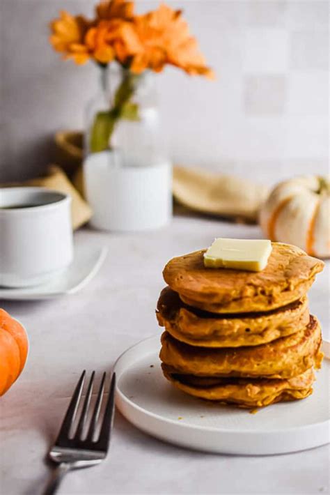 Pumpkin Pancakes with Pancake Mix - Lynn's Way of Life