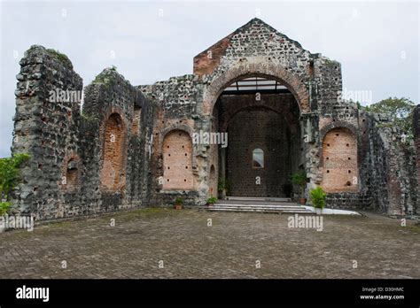 Archaeological site ruins of Panama Viejo, Unesco World Heritage Site, Panama City, Panama ...