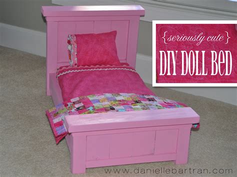 made: Jumping the Gun on Christmas {DIY Doll Bed}