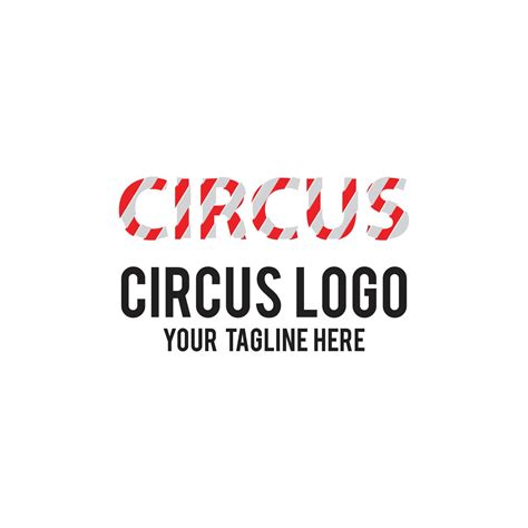 circus logo design modern concept 11756233 Vector Art at Vecteezy