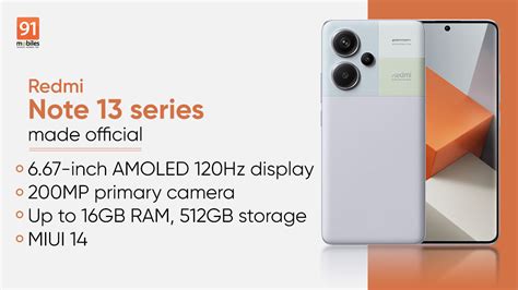 Redmi Note 13, Note 13 Pro, Note 13 Pro+ launched in China: price ...