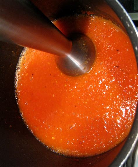 Roasted Capsicum and Tomato Soup - blend to a paste | My Weekend Kitchen