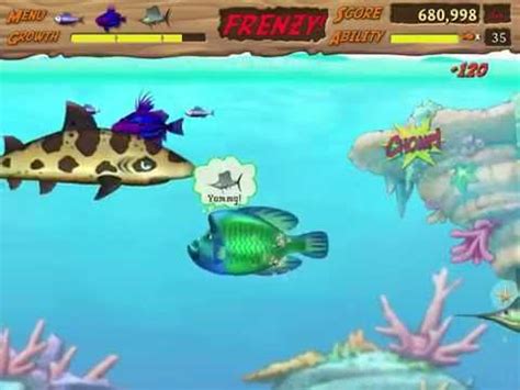 Feeding frenzy 2 fish - paperloxa