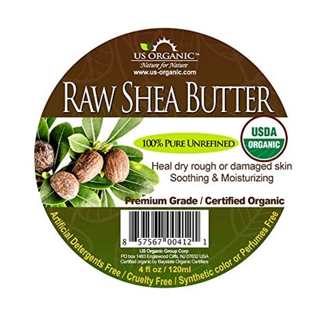 #1 Organic Shea Butter Virgin ★African Raw Unrefined ★Certified Organic ...