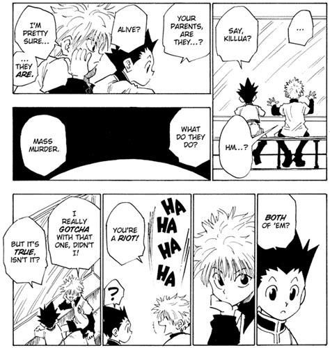 Gon Killua Manga Panels Hxh - jhayrshow