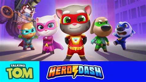 🦝⚡ Raccoon Invasion in Talking Tom Hero Dash! (ALL Trailers) - PlayBlizzard.com