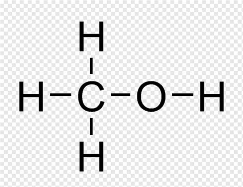 Methanol Skeletal Structure