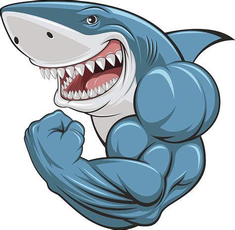 Great White Shark Cartoon Images