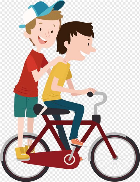 Man Riding Bicycle Clipart For Kids