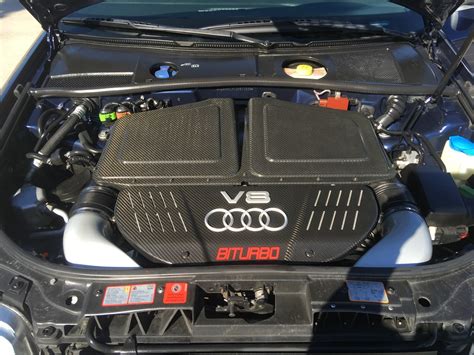 2003 Audi RS6 engine with carbon air box | SVTPerformance.com